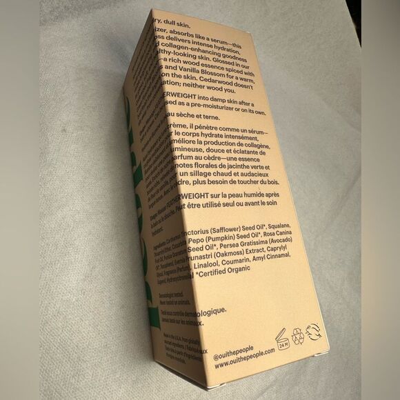 OUI the People Featherweight Hydrating Body Gloss Oil with Squalane 98ml/3.3oz - Picture 4 of 6